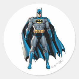 Pegatina Redonda Batman se para