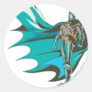 Pegatina Redonda Batman Standing