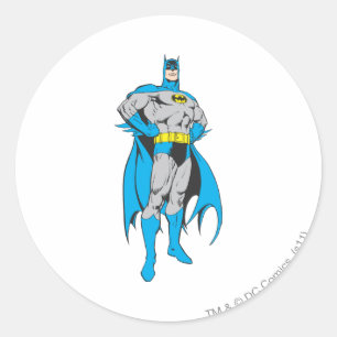Pegatina Redonda Batman Stands