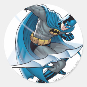 Pegatina Redonda Batman Throwing Star