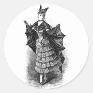 Pegatina Redonda Batwoman 1899