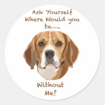 Beagle Dog Hand Drake Digital Art Adorable