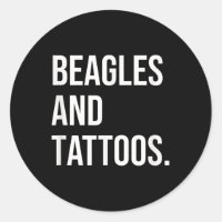 Beagles And Tattoos Beagle Dueño Perro Tinta Lover