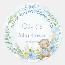 Bear Bear Bear Bearly Wait Baby Shower Favor