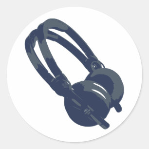 Pegatina Redonda Beats