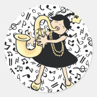 Pegatina Redonda bebé