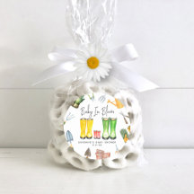 Bebé En Bloom Lluvia Roja Boots Gardening Baby Sho