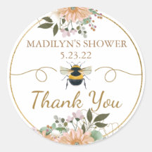 Bee Kind Pink Floral Bridal Shower