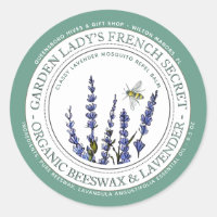 Beeswax Lavender Repelente de Mosquitos Lotion Bar