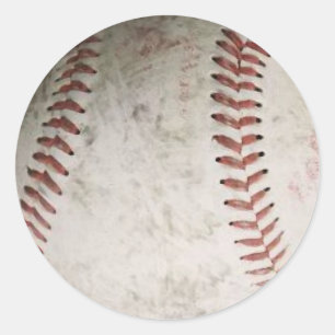 Pegatina Redonda Béisbol