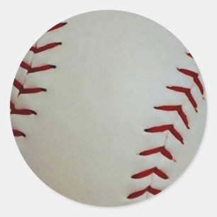 Pegatina Redonda Béisbol