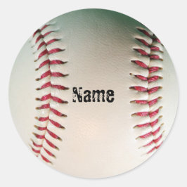 Pegatina Redonda Béisbol