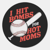 Béisbol Retro Divertido Golpeé Bombas Para Madres