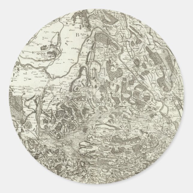 Pegatina Redonda Belley (Anverso)