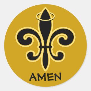 Pegatina Redonda Benditos sean los chicos