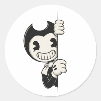 Pegatina Redonda Bendy Sticker | Bendy and the Ink Machine Vinyl Ch