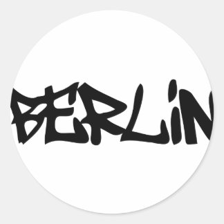 Pegatina Redonda berlín