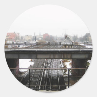 Pegatina Redonda Berlín