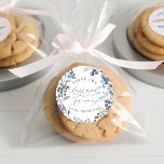 Pegatina Redonda Berry Blueberry Gracias Berry Mucho<br><div class="desc">Berry Blueberry Gracias Berry Mucho Pegatina Redondo Clásico. Elementos coincidentes disponibles.</div>