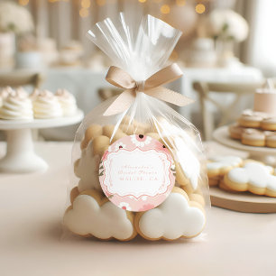 Pegatina Redonda Berry Sweet Love Bridal Shower