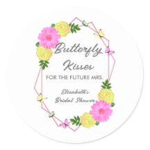 Besos de Mariposa Para La Futura Sra. Desayuno Nup