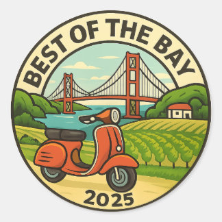 Pegatina Redonda Best of the Bay - Sticker Pack