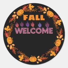 Bienvenida de otoño