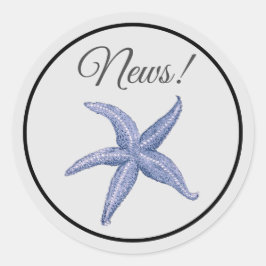 Pegatina Redonda Bienvenida Wee Baby