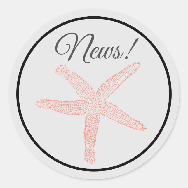 Pegatina Redonda Bienvenida Wee Baby (Anverso)