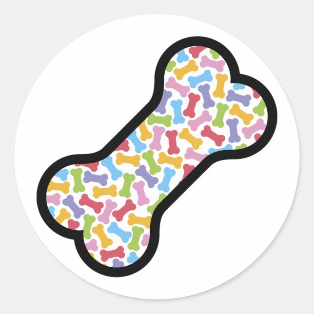 Pegatina Redonda Big Bone (Anverso)