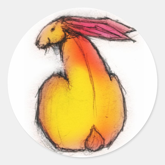 Pegatina Redonda Big Bun (Anverso)