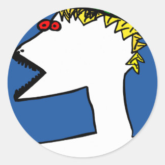 Pegatina Redonda Big Jim JHgrafics