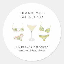 Bikinis y Martinis Ducha Bridal Bachelorette