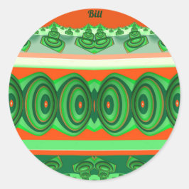 PEGATINA REDONDA BILL ~ NAVIDADES ~