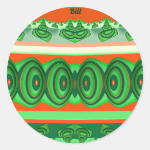 PEGATINA REDONDA BILL ~ NAVIDADES ~