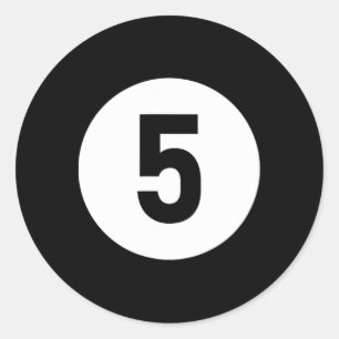 Pegatina Redonda Billar Ll 5 Coincidiendo Billiards Regalo Hallowee