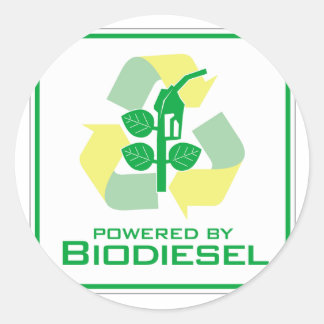 Pegatina Redonda Biodiesel