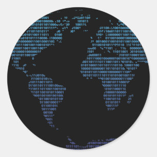 PEGATINA REDONDA BITMAP