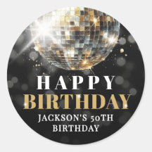 Black Gold 50th Birthday