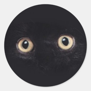 Pegatina Redonda blackie