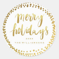 Blanco de encargo de la feliz de los días de