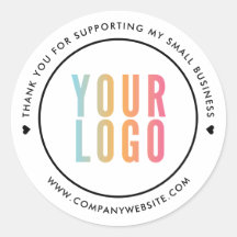 Blanco Gracias Por Apoyar Mi Pequeño Negocio