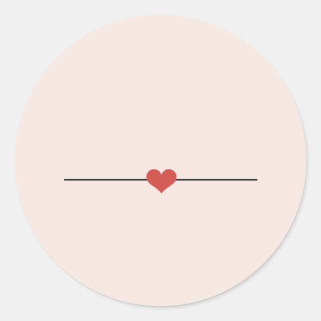 Pegatina Redonda Blanco rosa de brillo (Anverso)