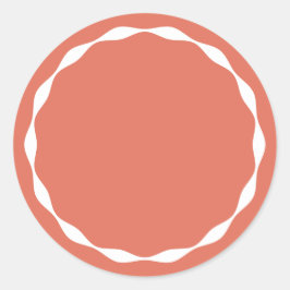 Pegatina Redonda Blank Circle Custom Spice Sticker