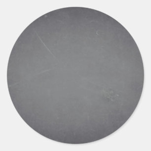 Pegatina Redonda Blank Faux Chalkboard Personalizar Texto Cada Paqu