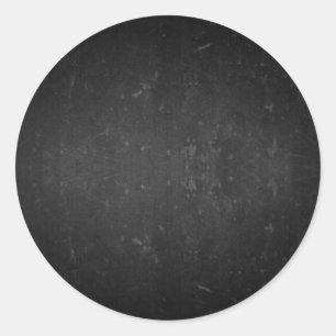 Pegatina Redonda Blank Faux Chalkboard Personalizar Texto Cada Paqu