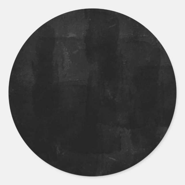 Pegatina Redonda Blank Faux Chalkboard Personalizar Texto Cada Paqu (Anverso)