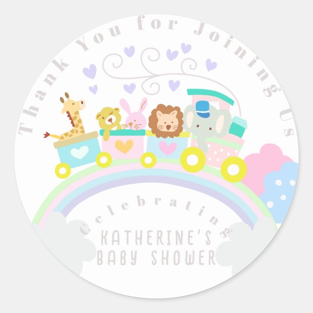 Pegatina Redonda Blanquecino (Anverso)