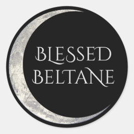 Pegatina Redonda Blessed Beltane