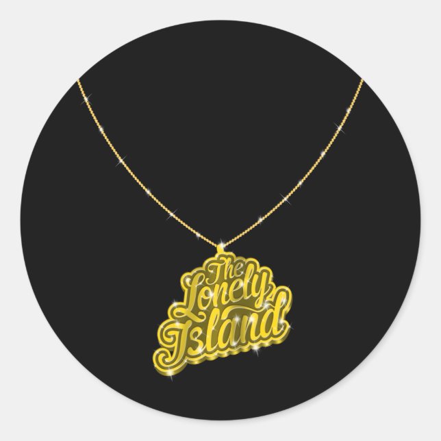 Pegatina Redonda Bling Small (Anverso)